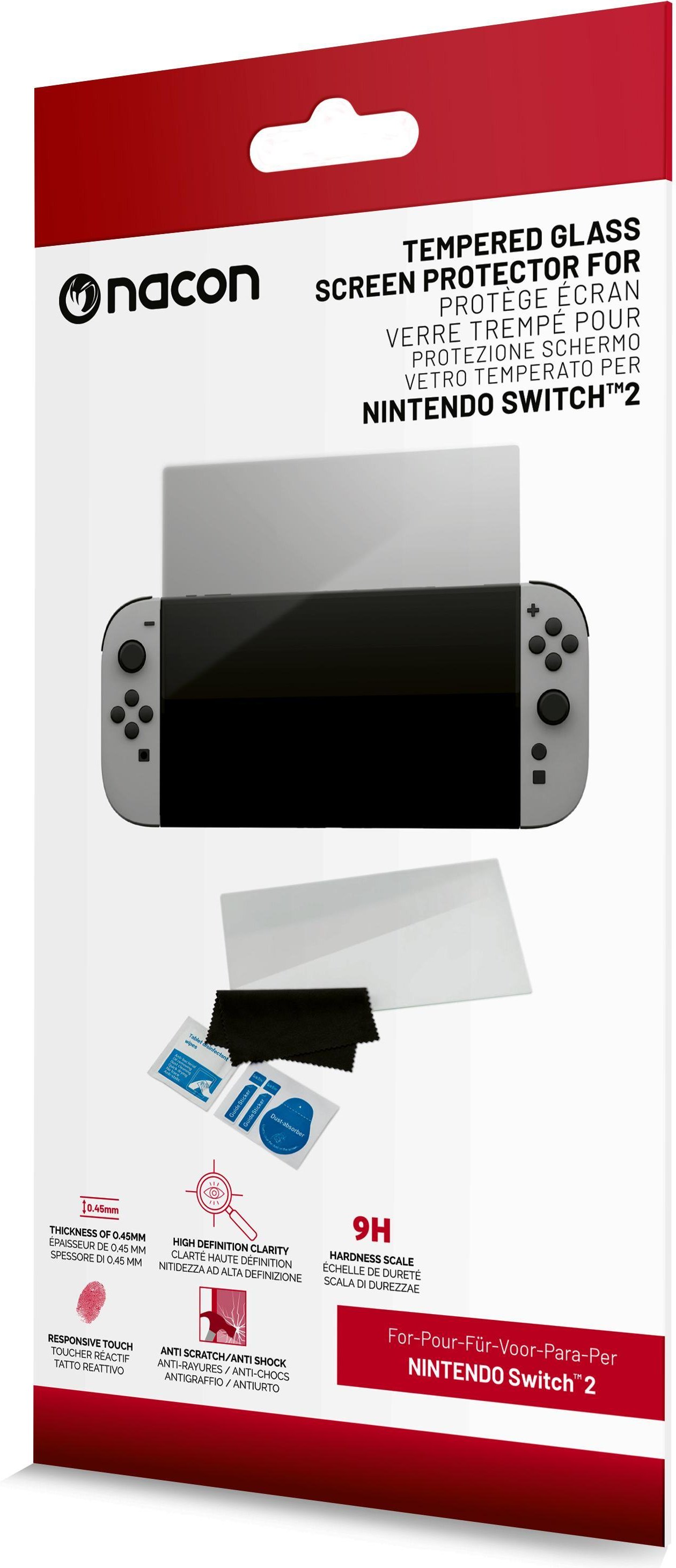 Nintendo Switch 2 Zubehör NS2 Tempered Glass