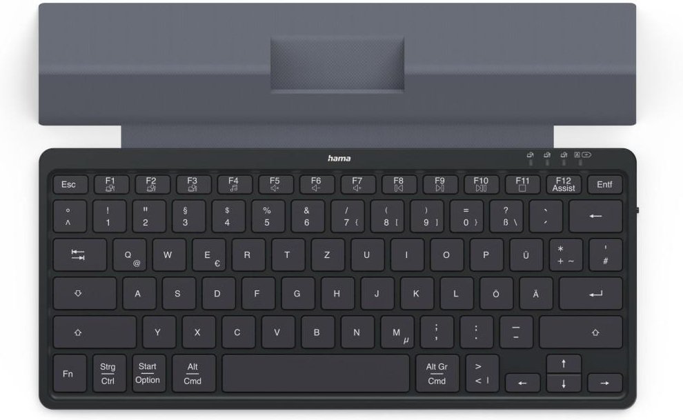 Multi-Device-Tastatur "Travel 600", Hülle, Bluetooth®, klein, SW, QWERTZ DE (00125138)