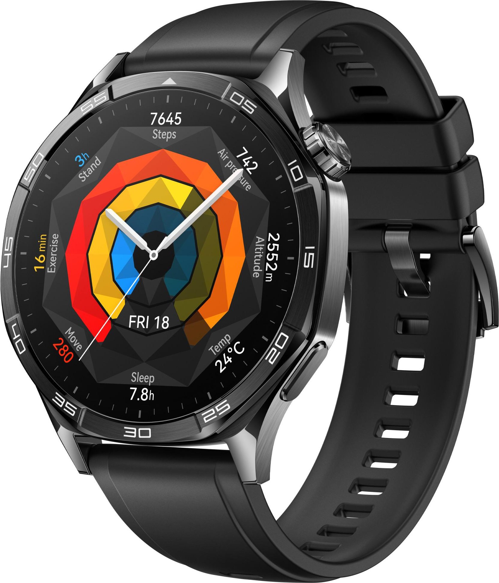 Watch GT5 46mm, Schwarz Smartwatch