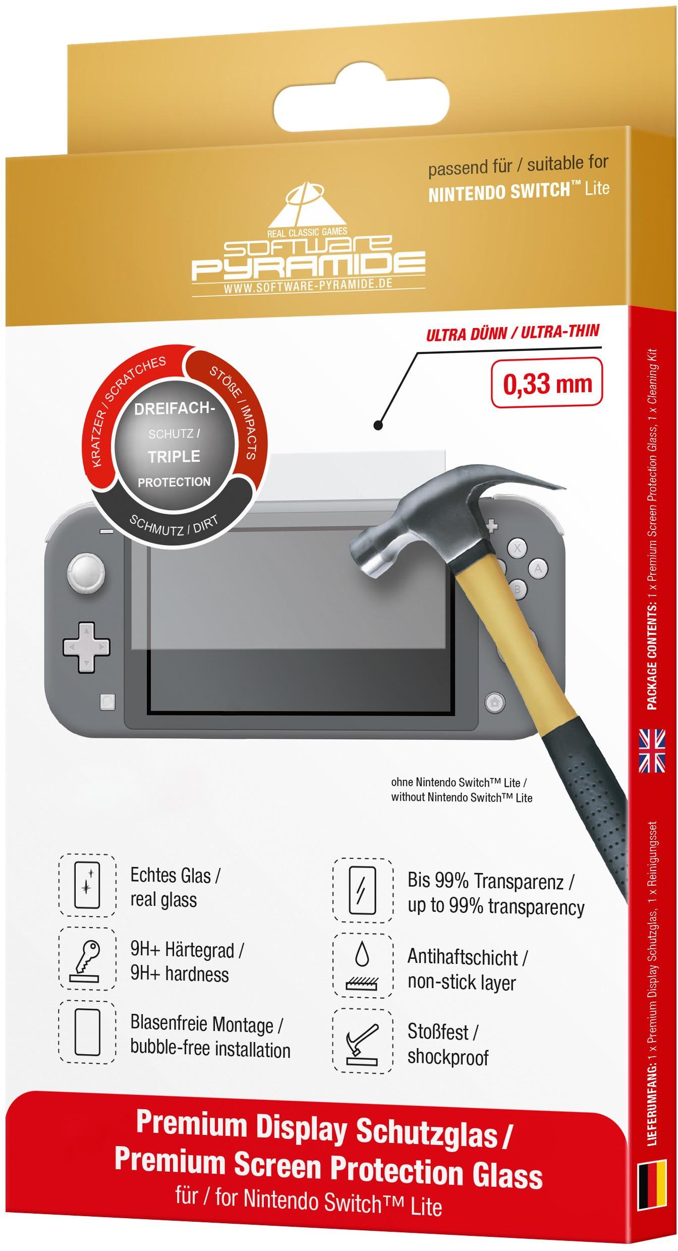 Switch Lite: Schutzglas Schutzglas