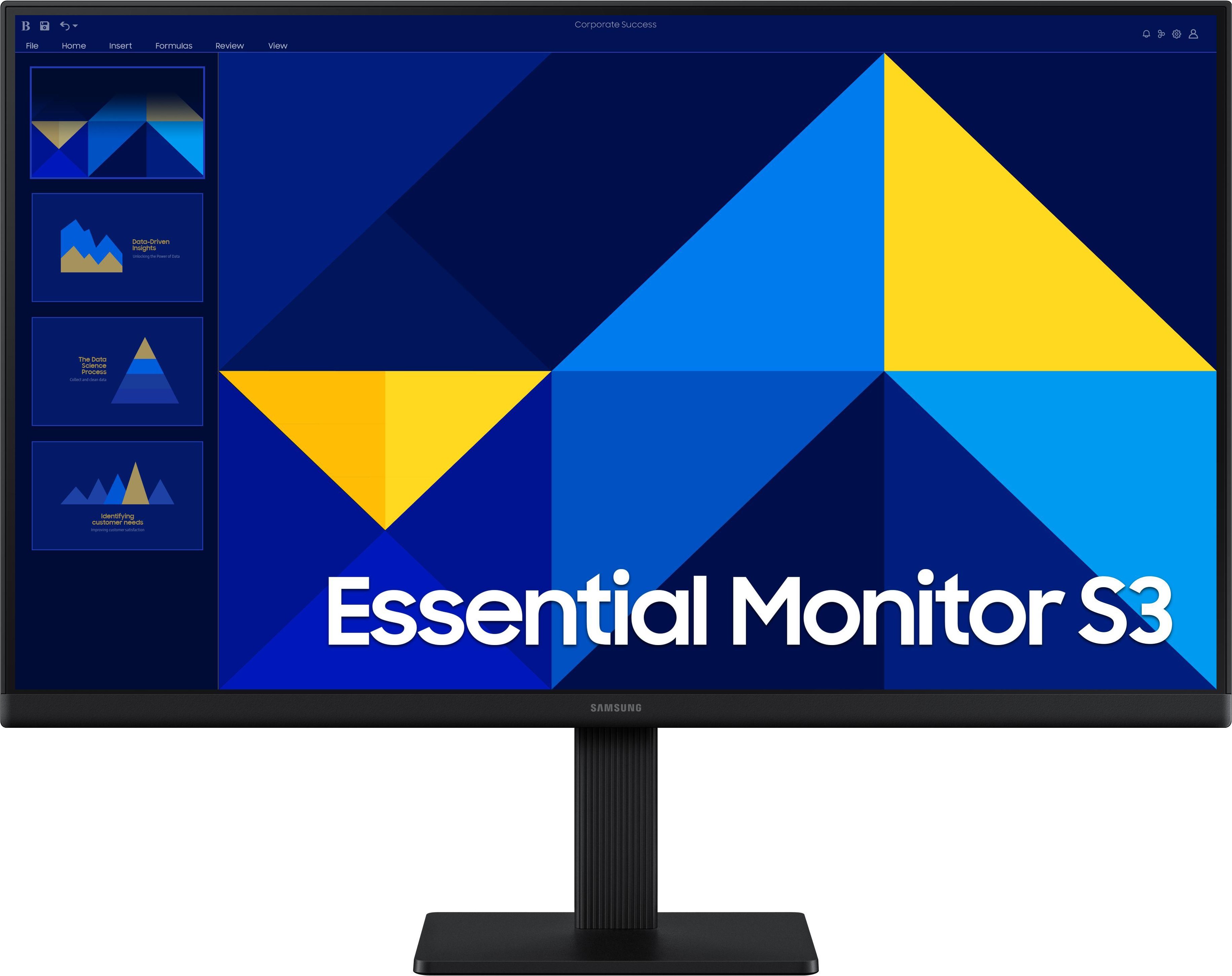 Essential Monitor S30GD S27D304GAU, Schwarz, 27 Zoll, Full HD, IPS, 100 Hz, 5 ms