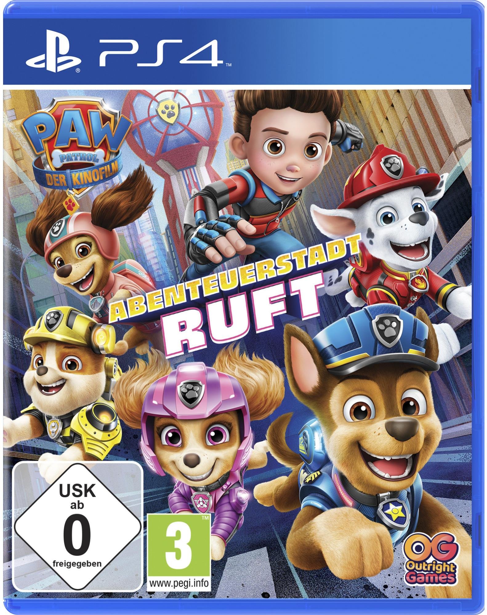 PAW Patrol: Der Kinofilm - Abenteuerstadt ruft PS4-Spiel