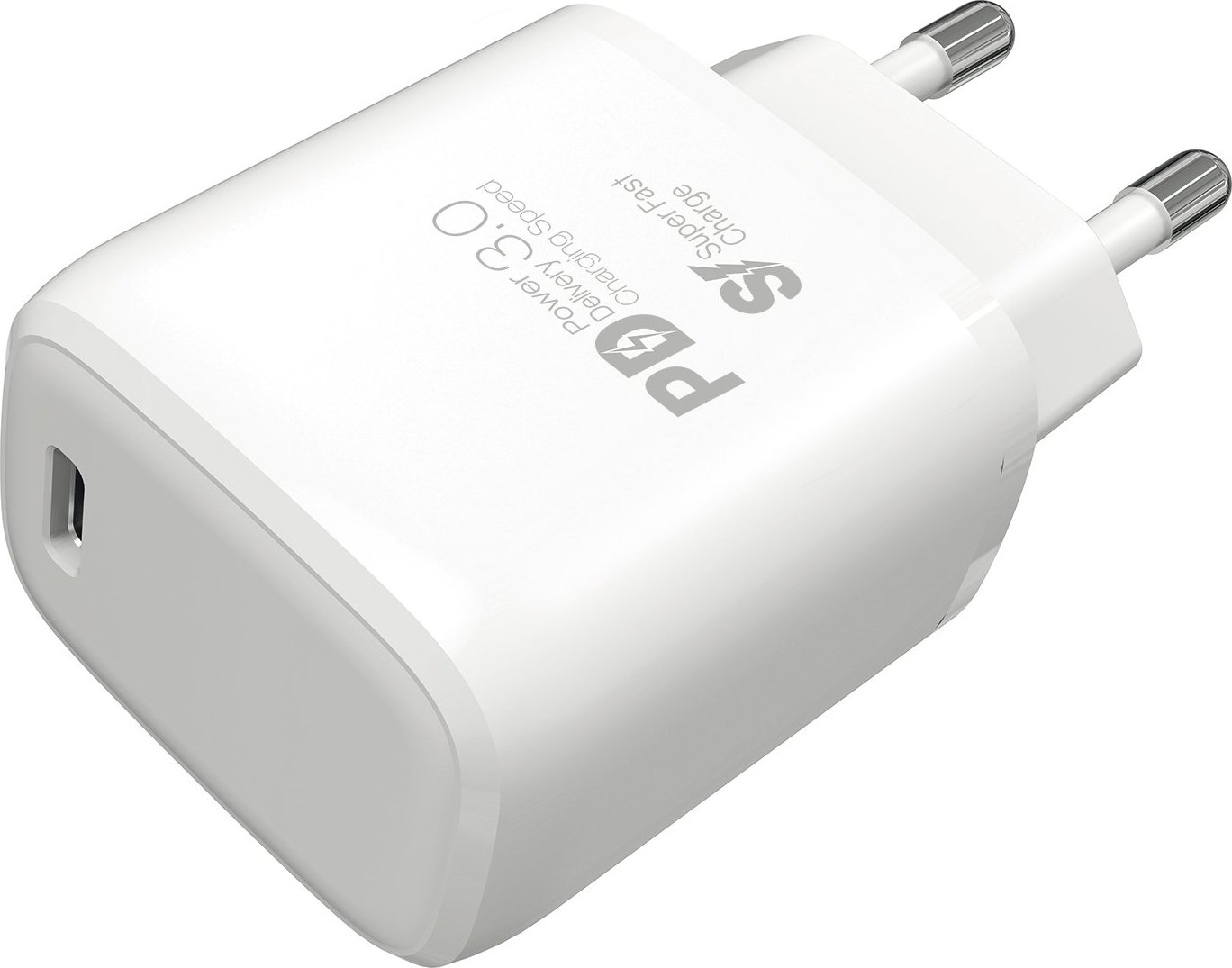 Super Fast Charger 25W USB PD Schnellladegerät für Samsung, weiss (63534)