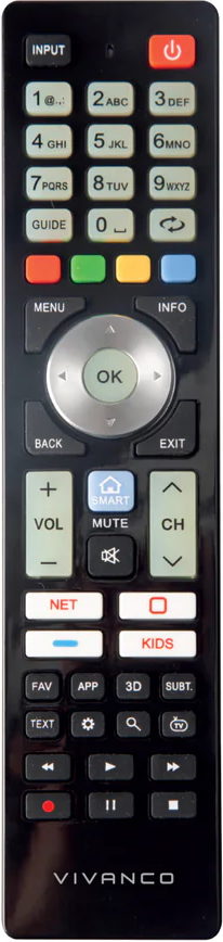 Universalfernbedienung, 4in1, PC programmierbar (37600)