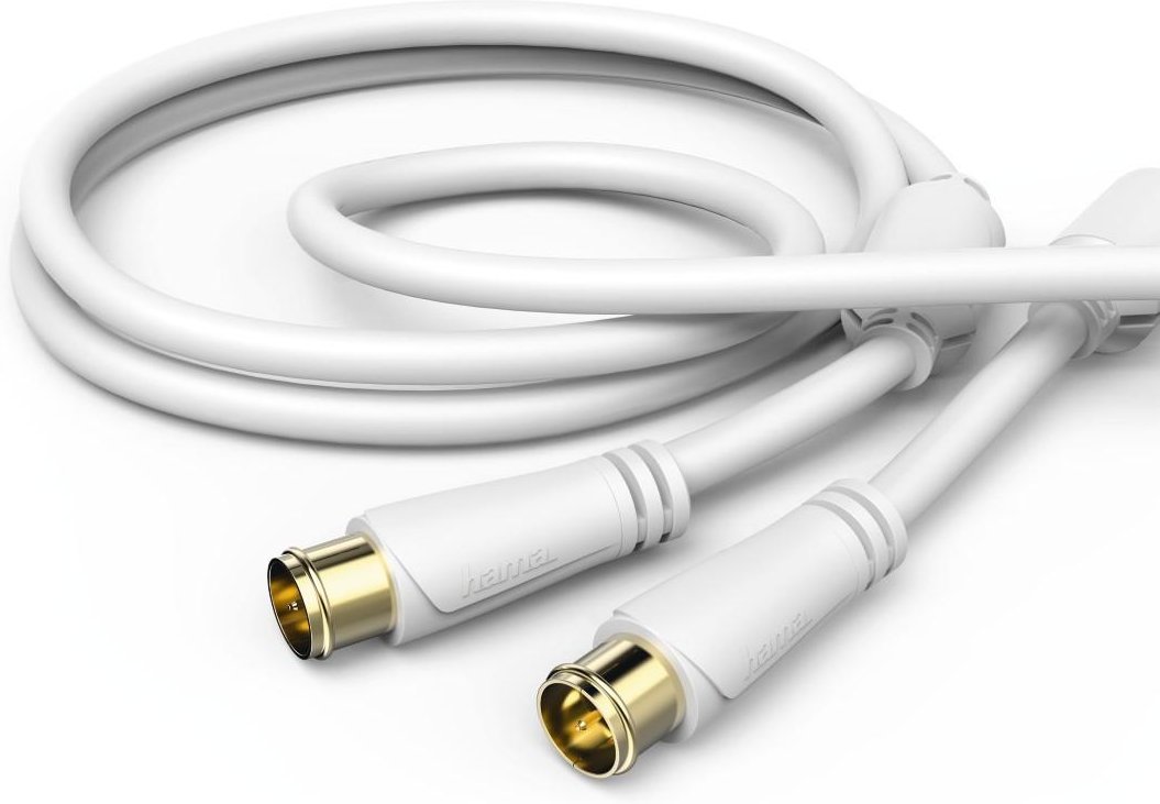 SAT-Anschlusskabel, Quick-F-St. - Quick-F-St., vergoldet, 1,5 m, 100 dB (00205034)