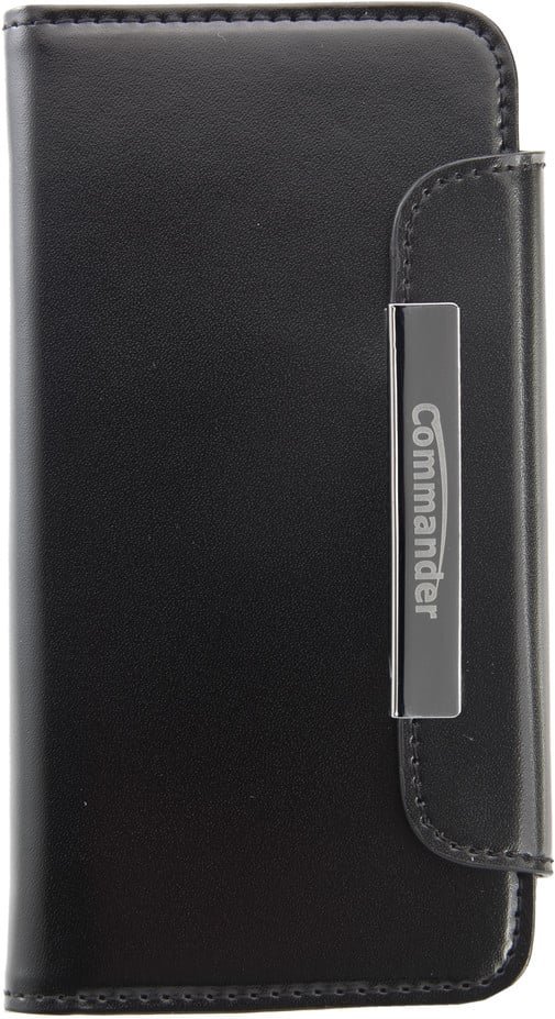 BOOK CASE ELITE Black für Apple iPhone 5 / 5S / SE Handyhülle