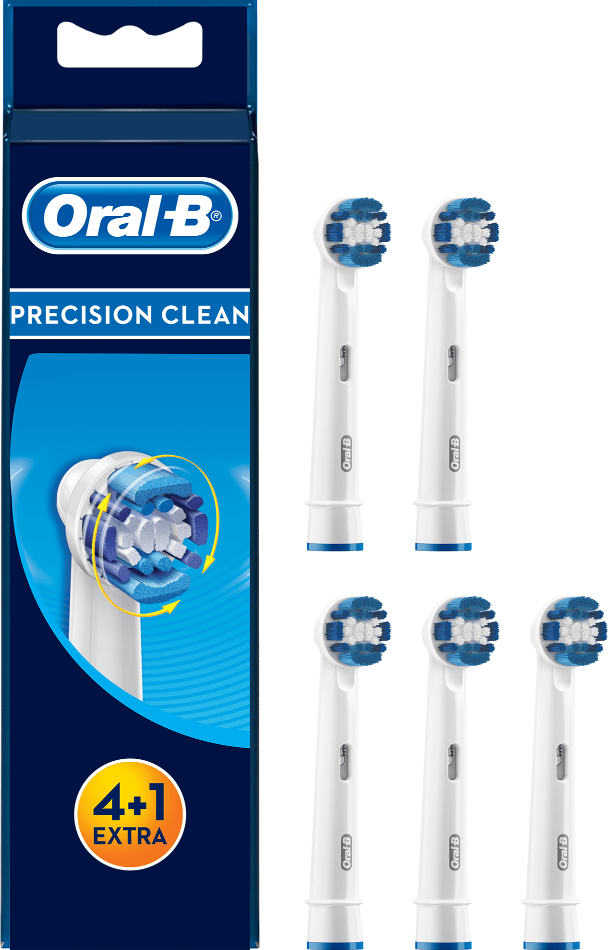 Precision Clean Aufsteckbürsten 4+1 Stück