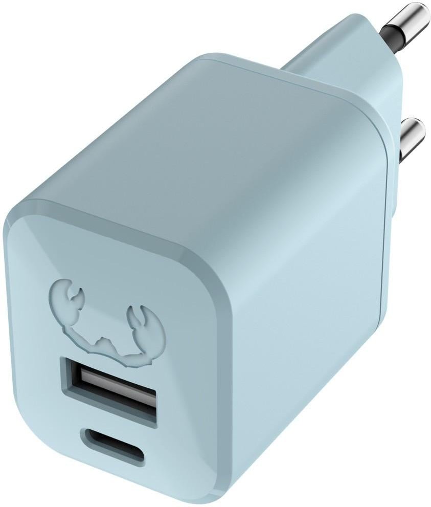 Mini-Charger USB-C und USB-A, PD 30 W, Dusky Blue (00220318)