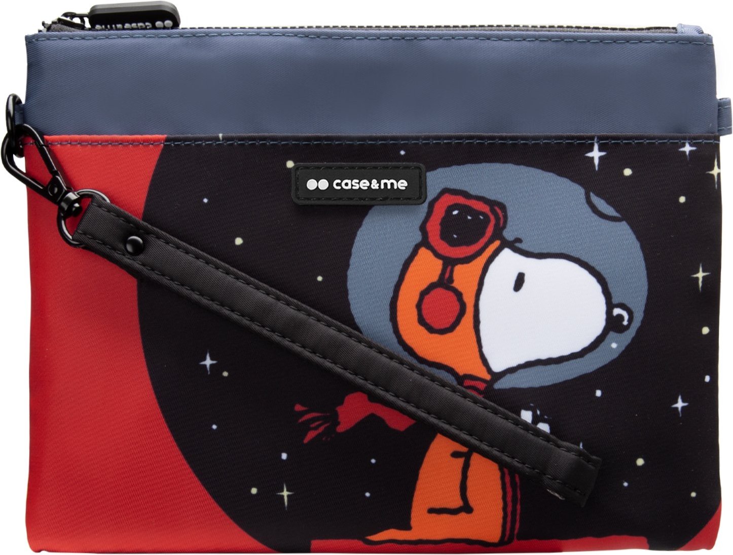 Handtasche mit Trageriemen und Reißverschluss Space Traveller