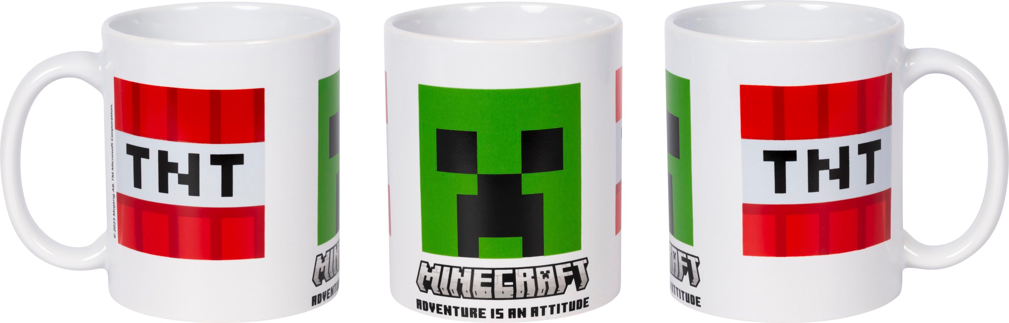 Minecraft Creeper & TNT Tasse