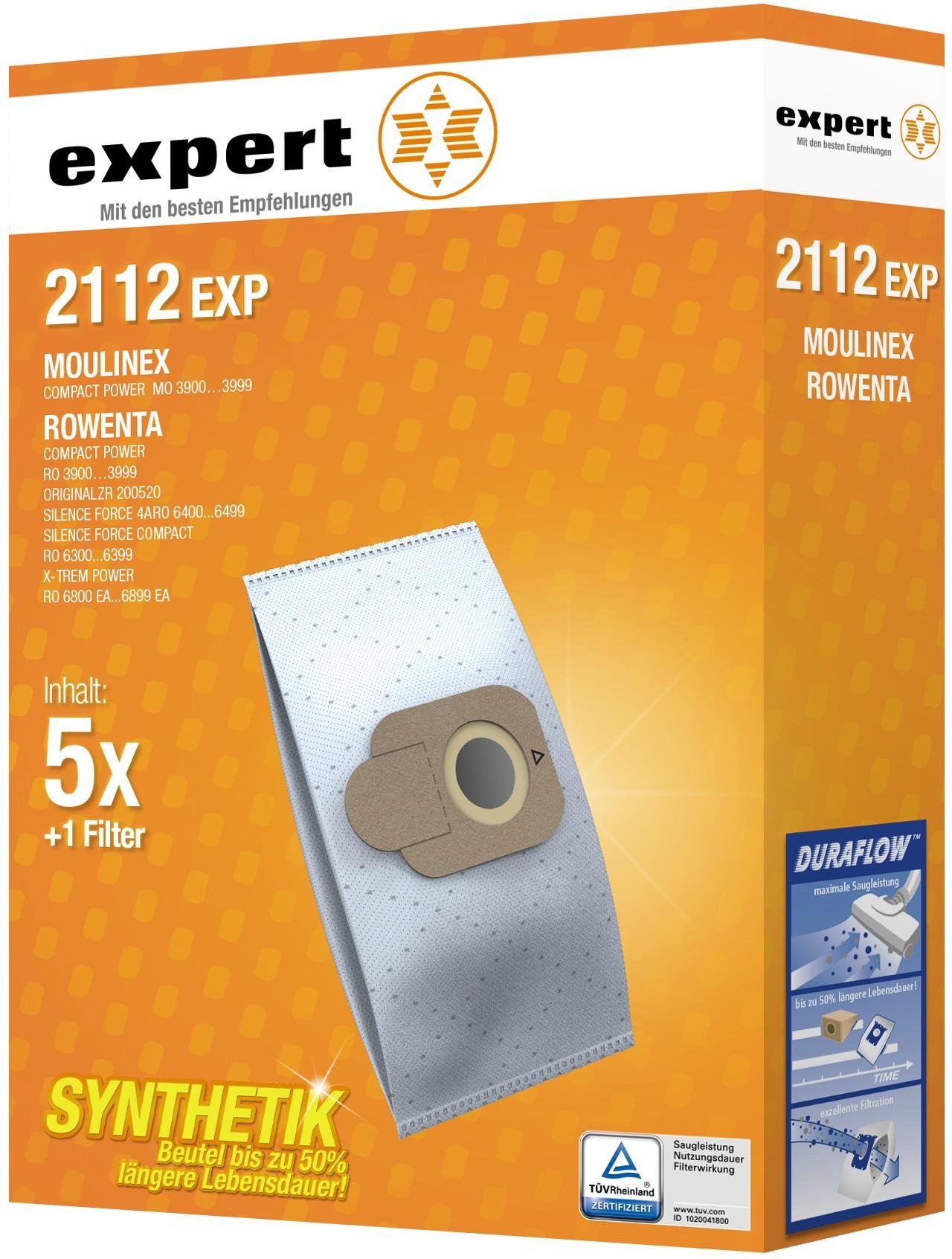 2112 EXP Staubsaugerbeutel