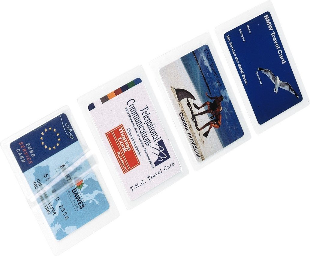 Heiß-Laminierfolie für Visitenkarten, 125µ, 100 St. (00050060)