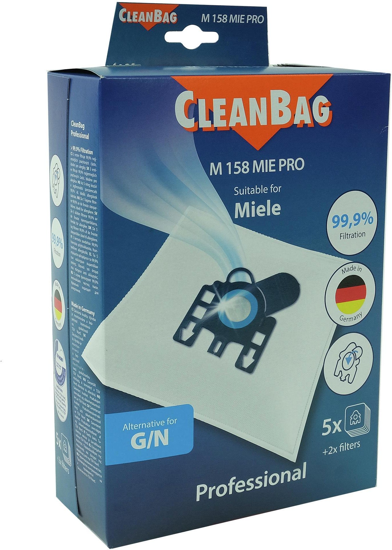 Staubbeutel M158 Miele Pro 2682326158 Staubsaugerbeutel