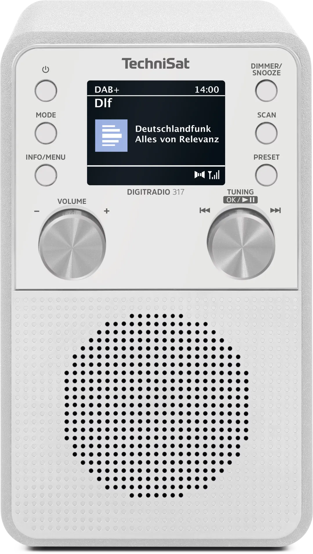 DIGITRADIO 317 weiß DAB+ Radio