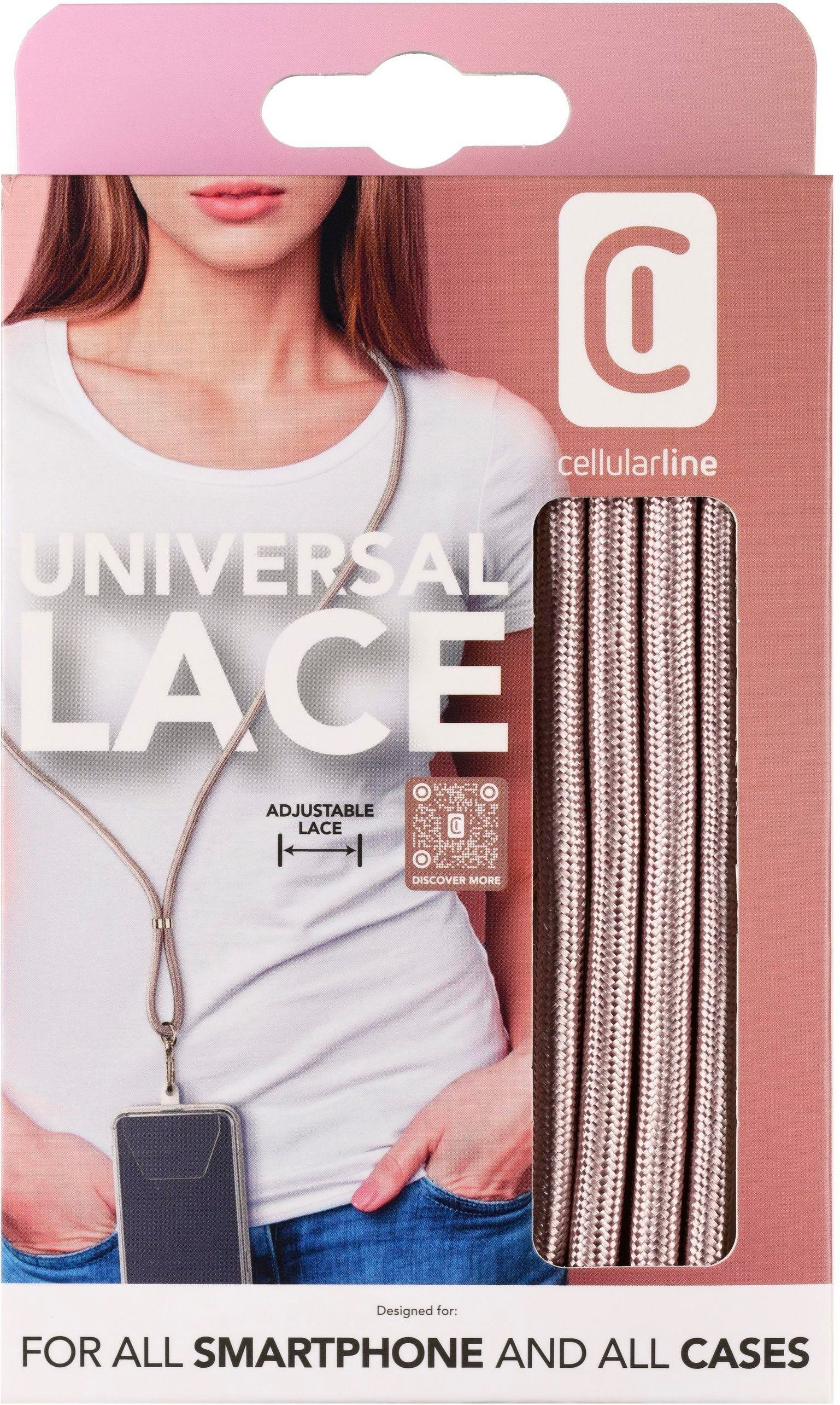 Universal Necklace Strap Lace Rose Gold (61041)