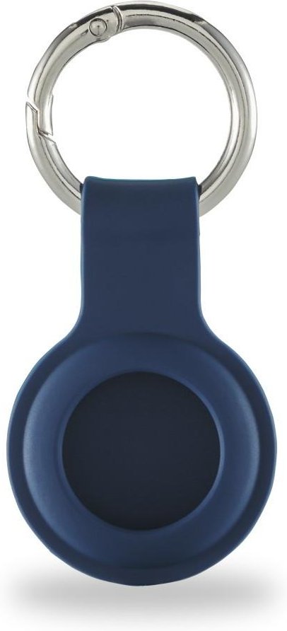 Schlüsselanhänger "Fantastic Feel" für Apple AirTag, Silikon-Look, Blau (00215628)