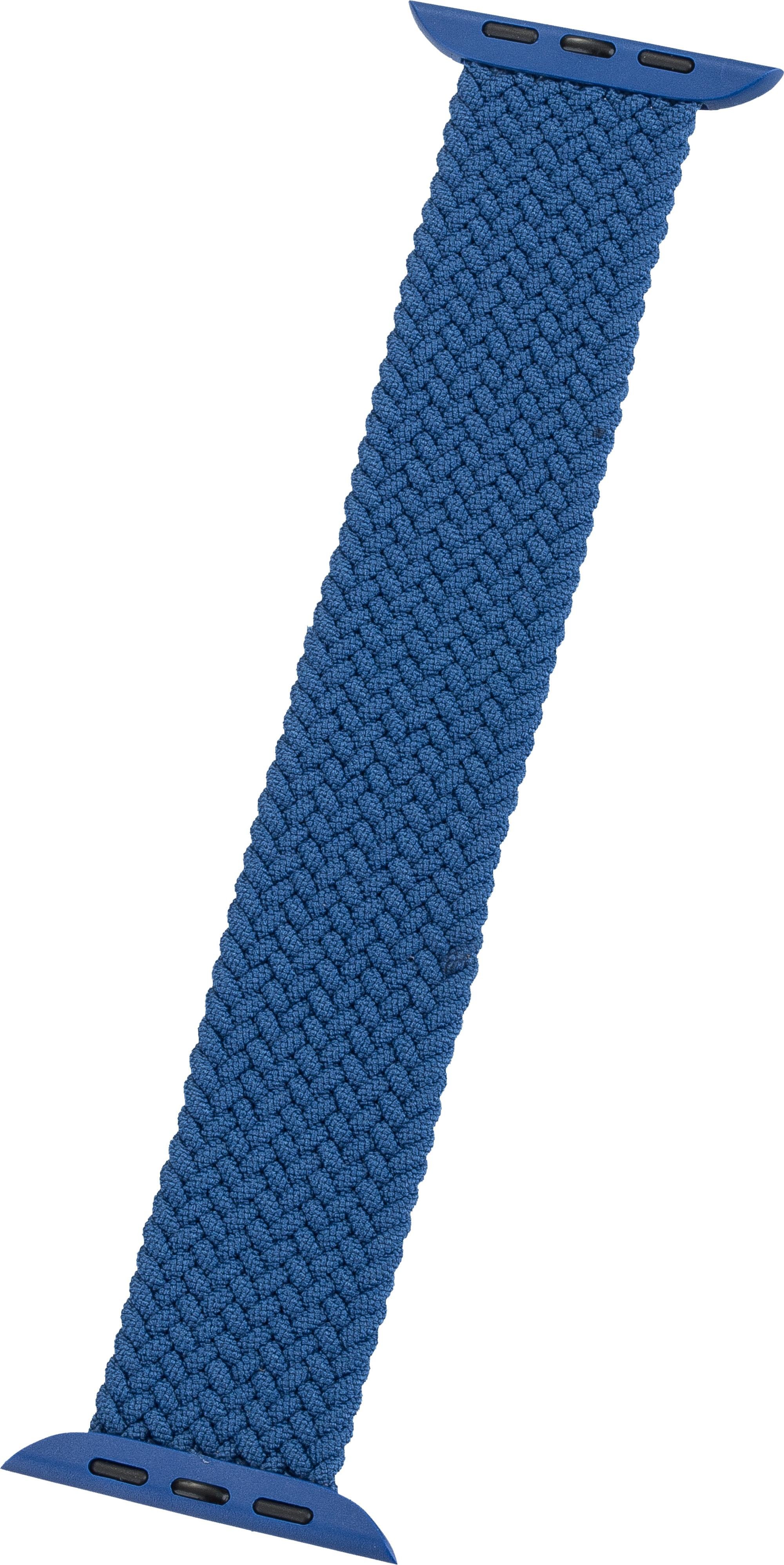 Watch Band für Apple Watch 41/40mm (Series 4 - 10)/ 38mm (Series 1 - 3) Flex Textil Blue