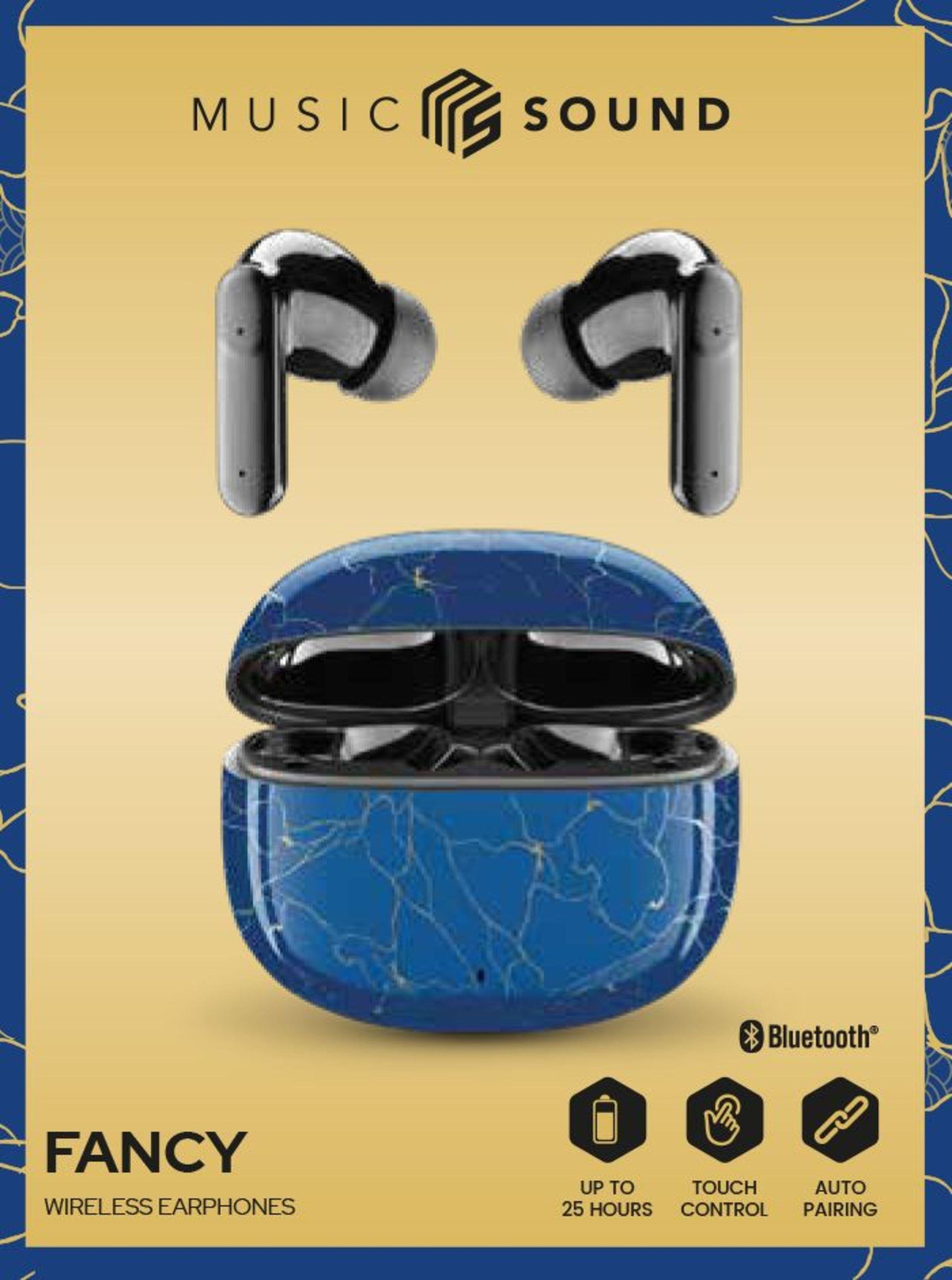 Music & Sound Bluetooth Earphones Fancy Veins (61064) In-Ear Kopfhörer