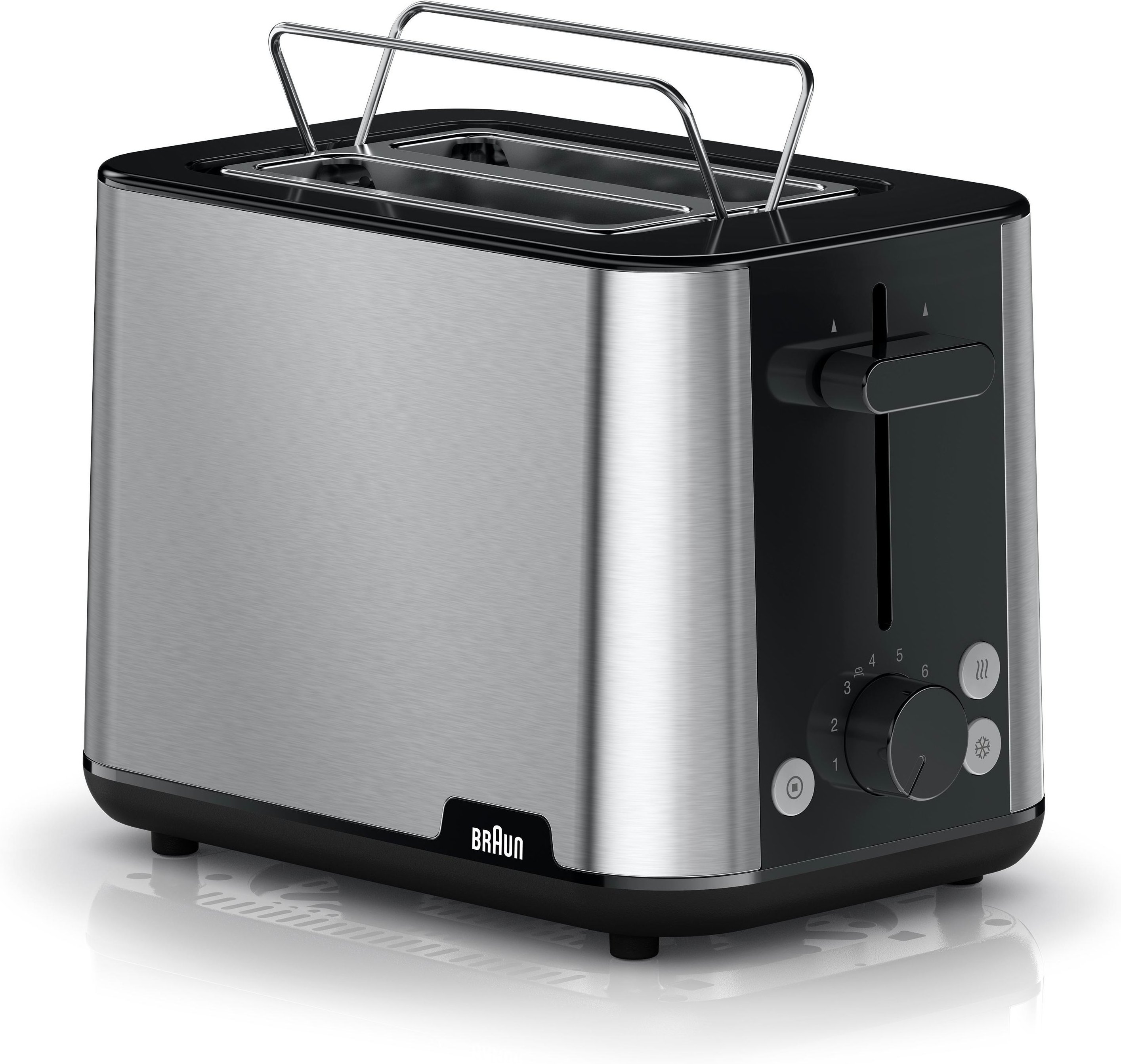HT1510BK PurShine schwarz Toaster