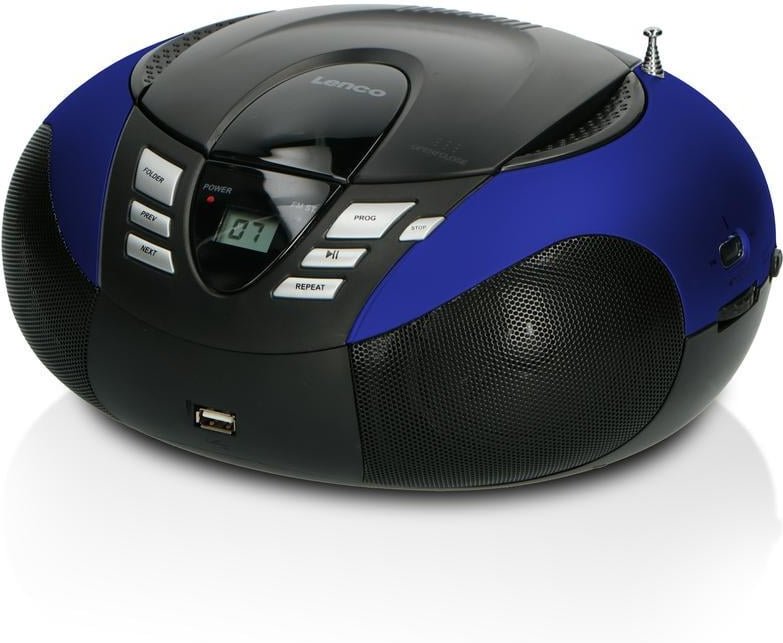 SCD-37 blau Radiorekorder mit CD-Spieler