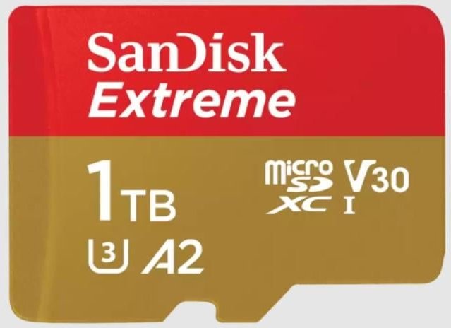 Extreme 1TB (R190MB/s) + Adapter + 1 Jahr RescuePRO Deluxe (121590) micro SDXC Speicherkarte