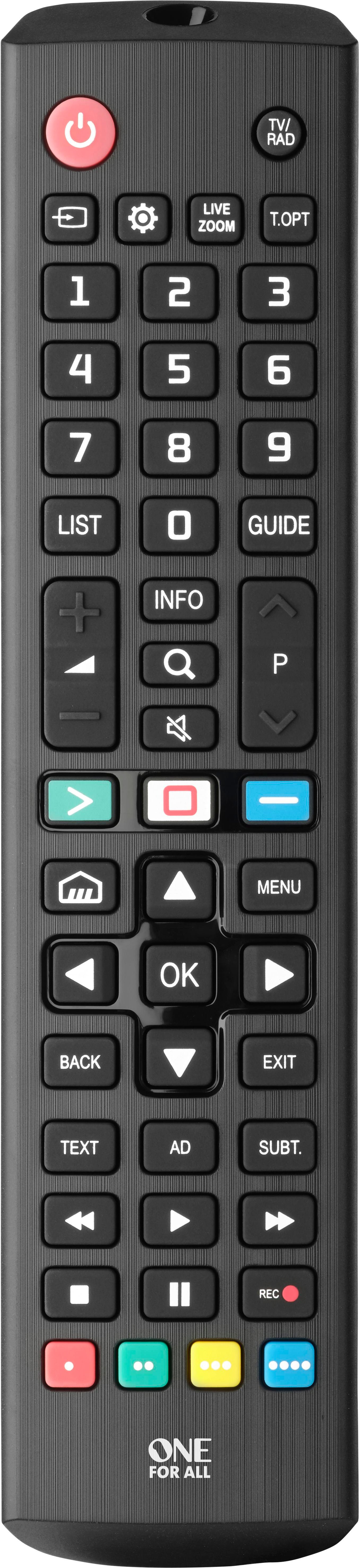 Thumbnail - URC4911 LG 2.0 Fernbedienung