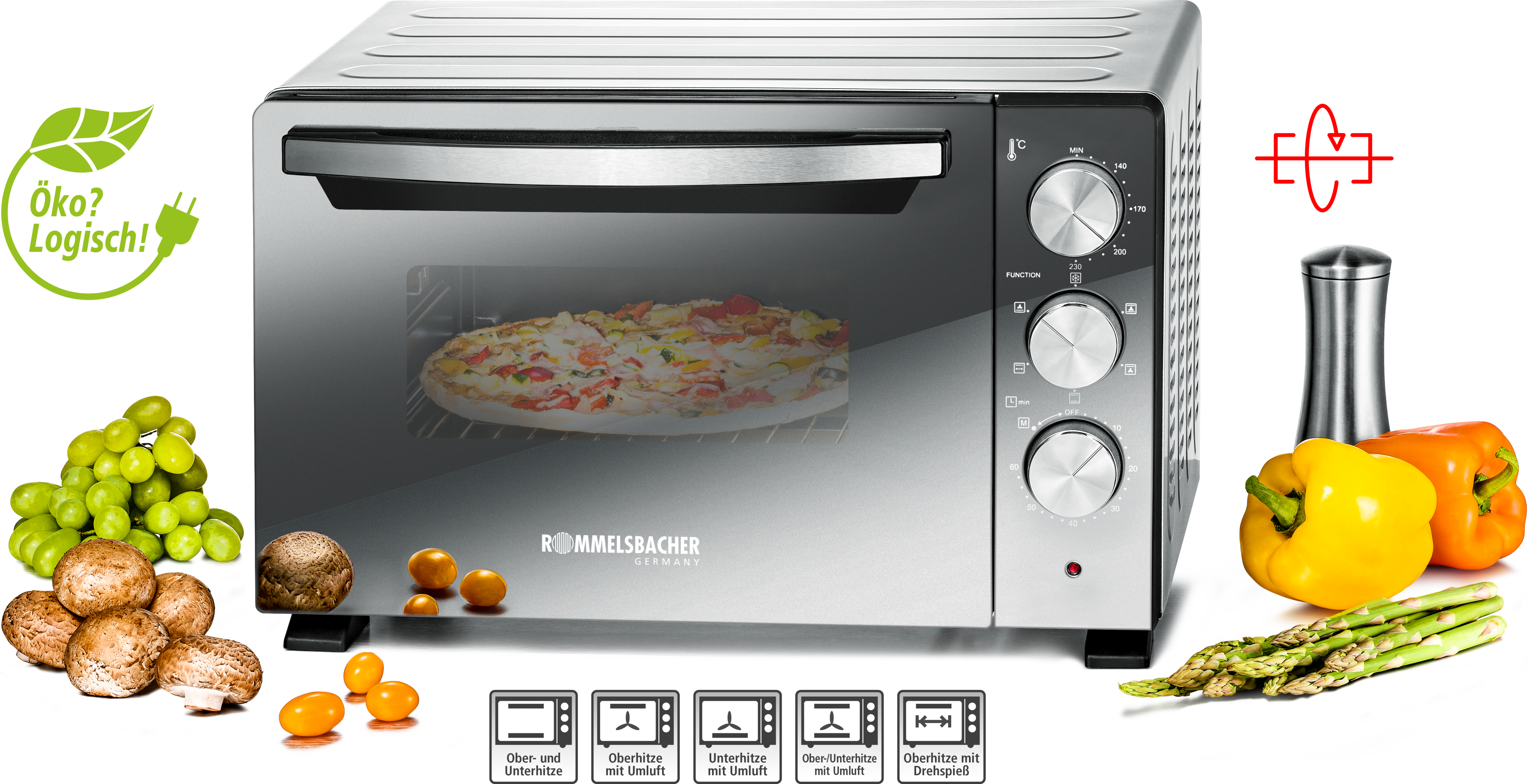 BGS 1400 Mini-Backofen