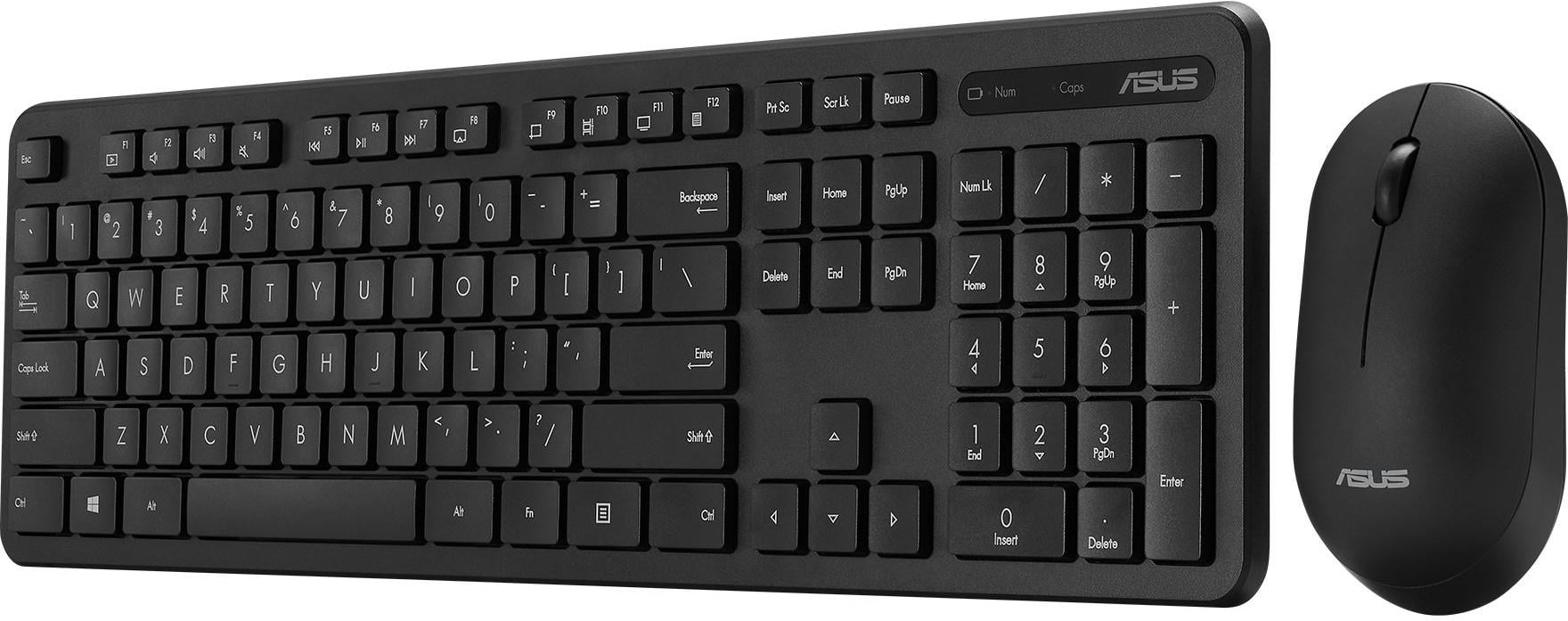 CW100 Tastatur-Maus-Set, Schwarz