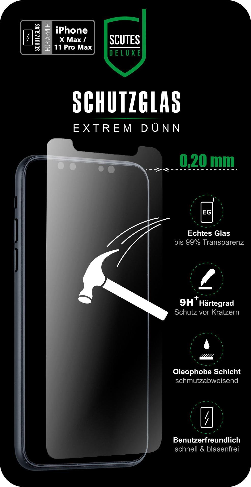 Schutzglas 0,20 iPhone 11 Pro Max