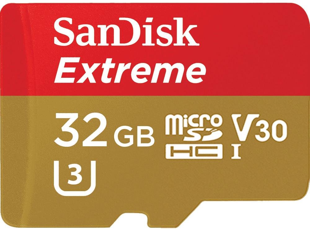 Extreme microSDHC 32GB inkl. Adapter (173417)