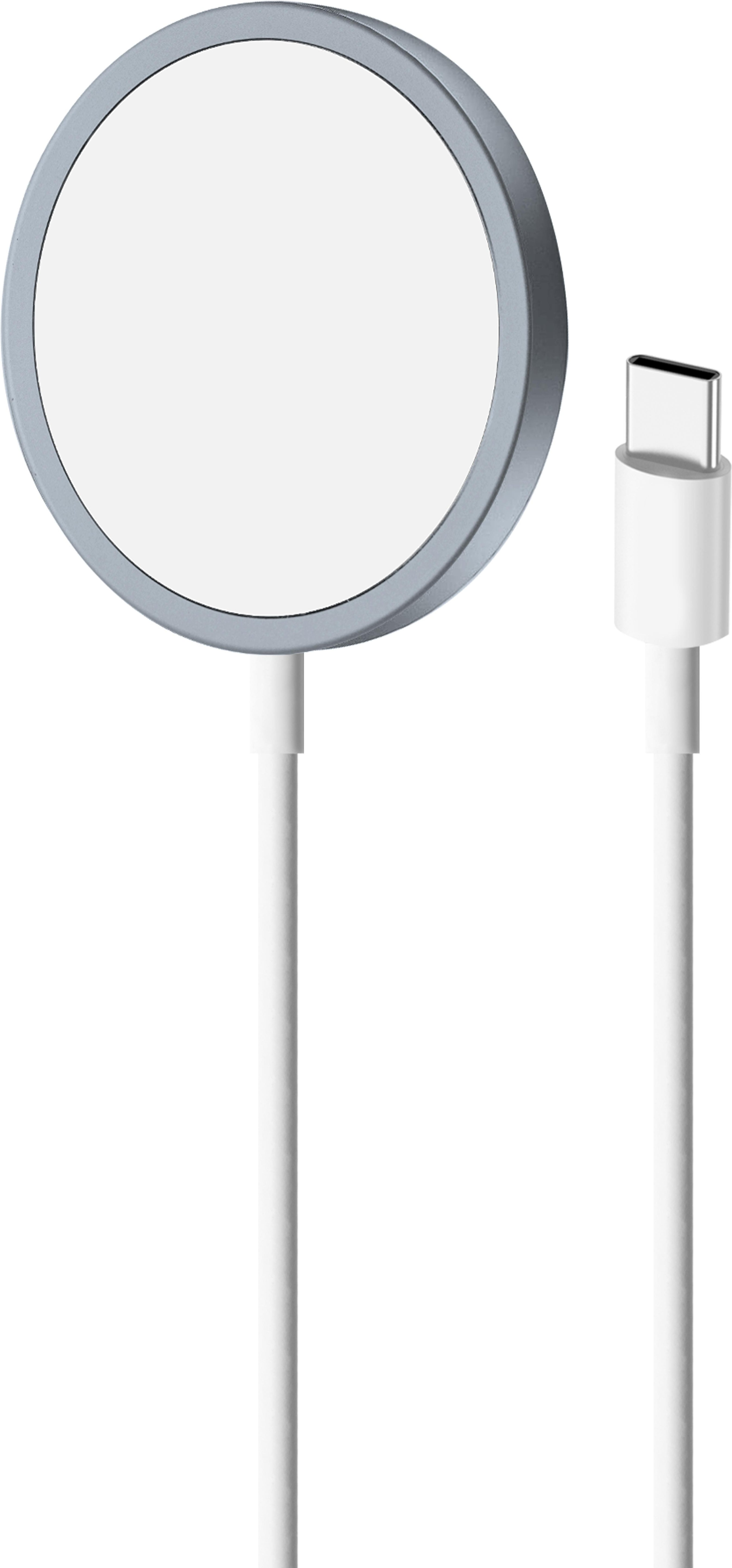 Thumbnail - Magnetic Charger USB-C Ideal For IPhone 12, 13 And 14 Blau
