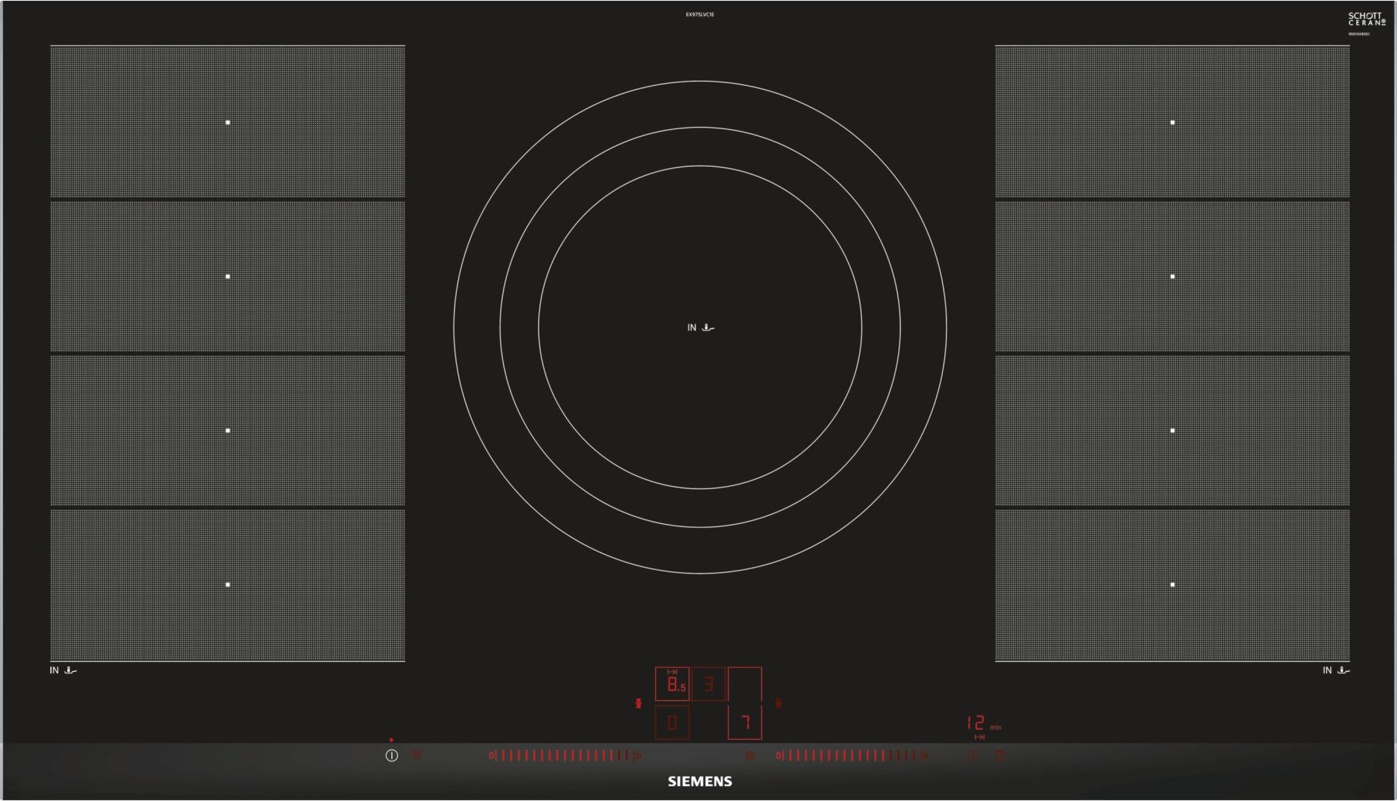 EX975LVC1E iQ700 Induktionskochfeld (autark)