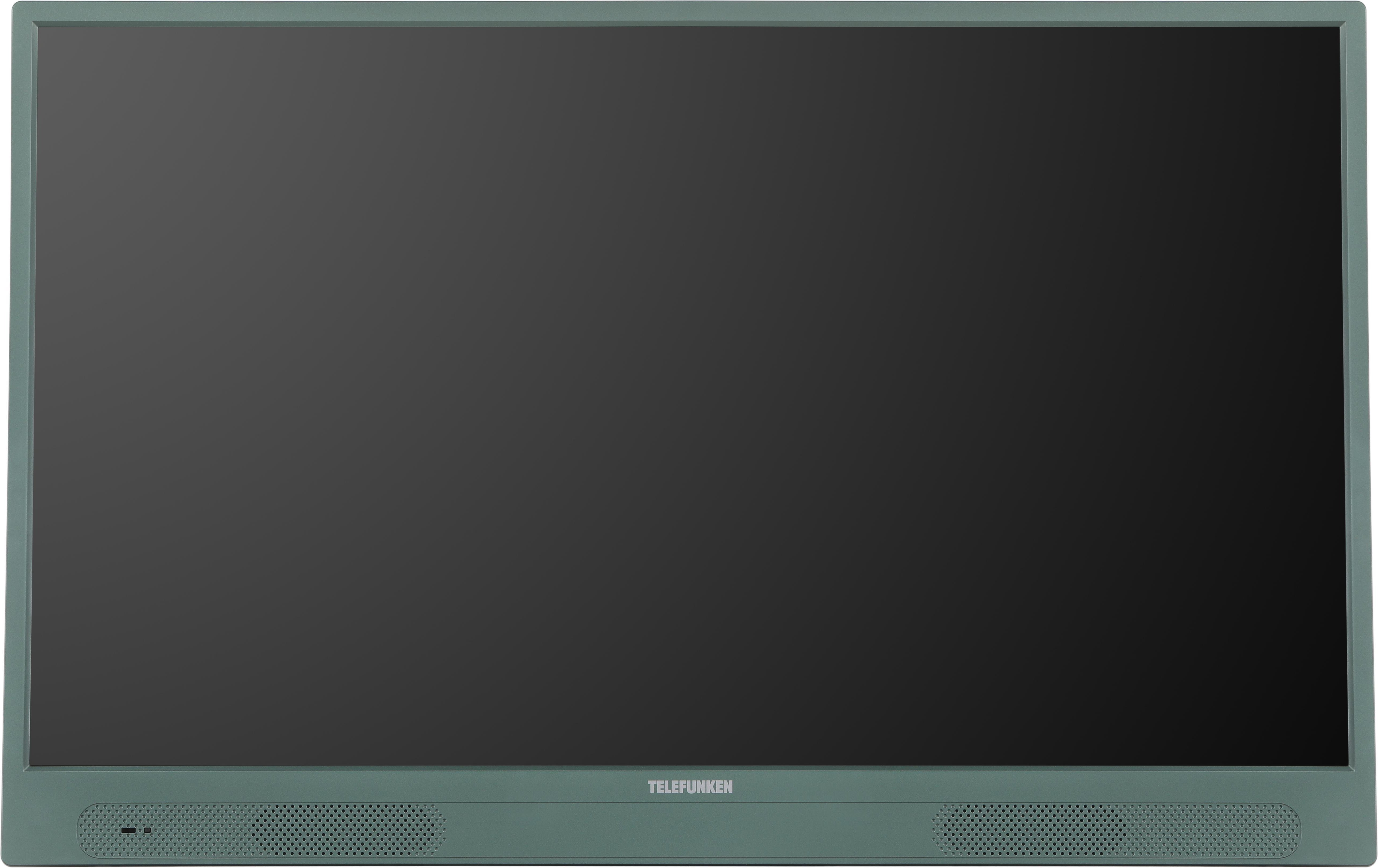 Tragbarer AKKU-TV PL32 Grün LED TV