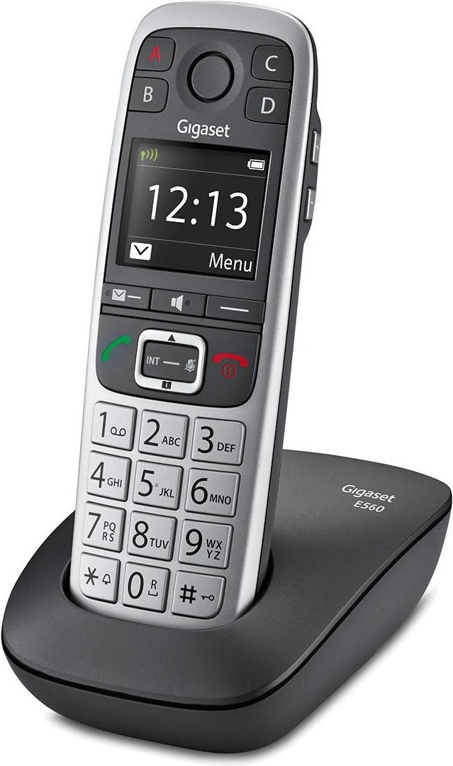 E560 platin Schnurloses Telefon