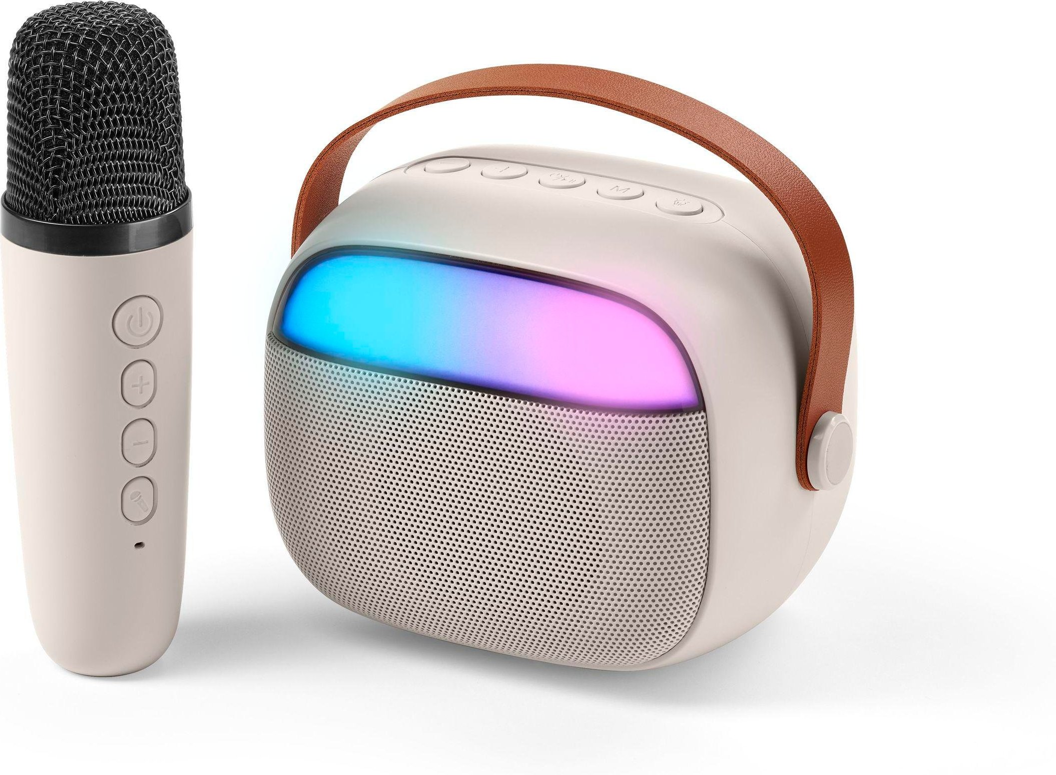 Bluetooth Karaoke Speaker Mini White (61038)