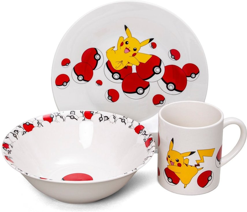 Pikachu 1 Frühstücksset