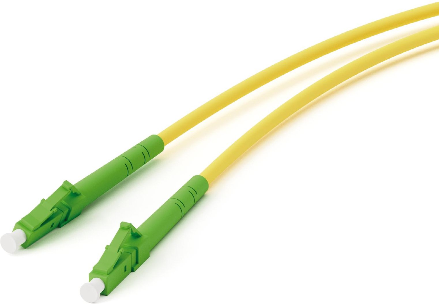 Glasfaser Netzwerkkabel, LC/APC-Stecker LC/APC-Stecker, 10 Gbit (45713)