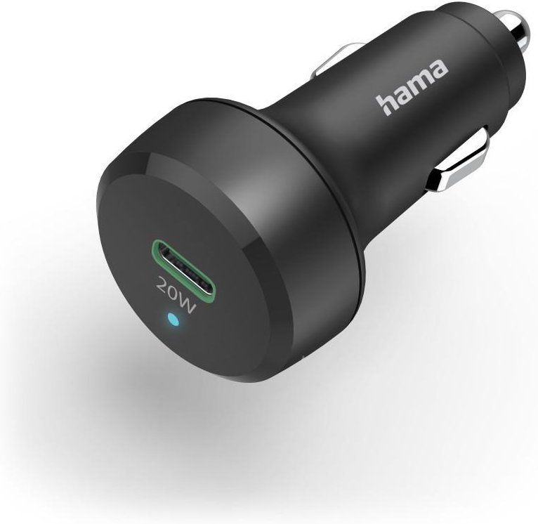 Auto-Schnellladegerät, USB-C, PD, 20 W, Schwarz (00201637)