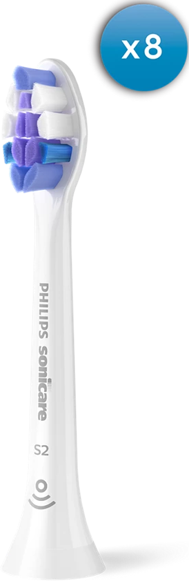 HX6058/87 Sonicare Sensitive 8er-Pack Aufsteckbürsten
