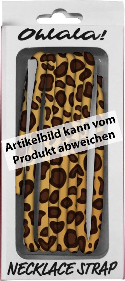 17582 NECKLACE Strap Leopard