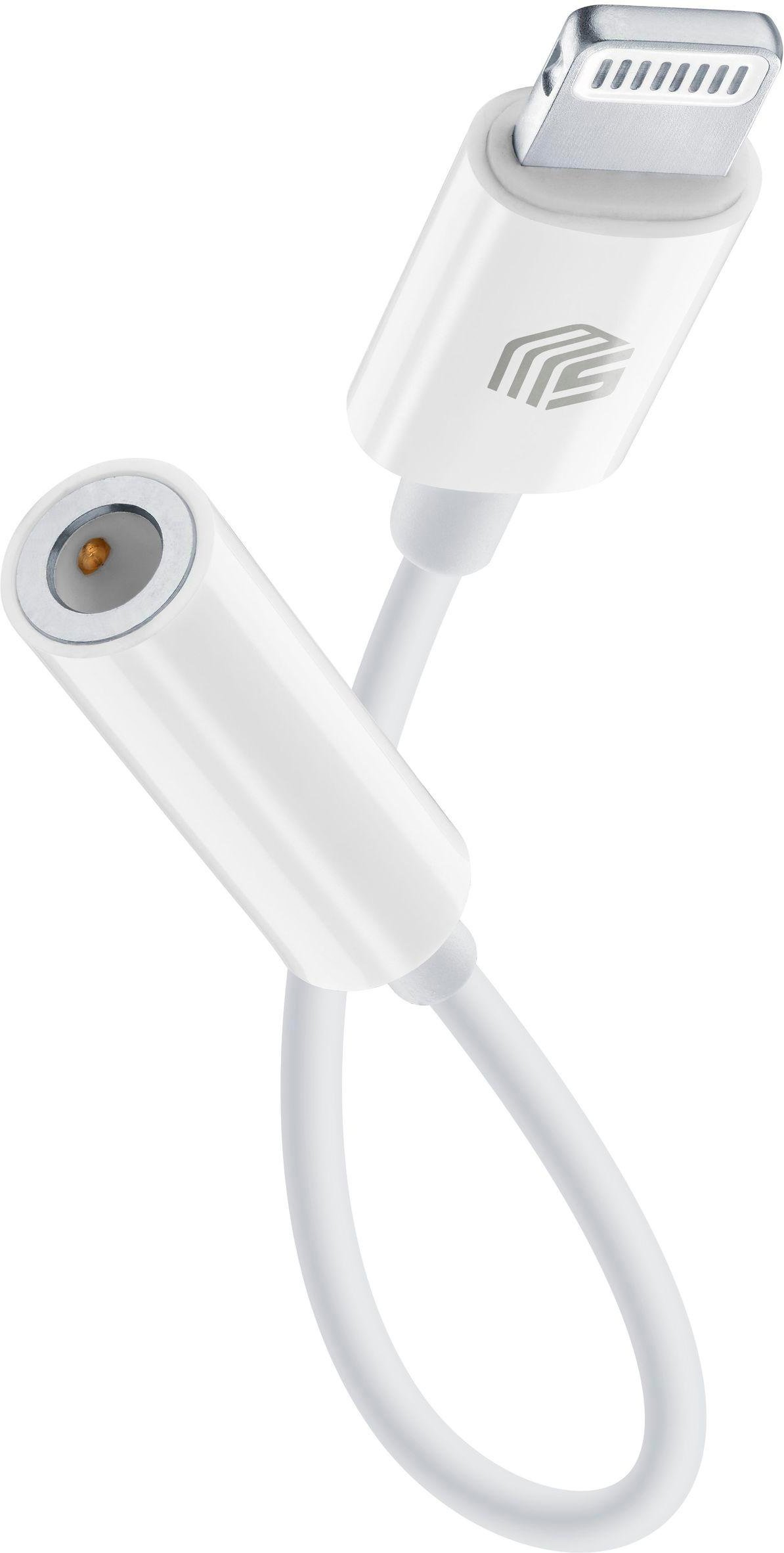 MFI Audio Cable 3,5mm Klinkenanschluss/ Lightning White (60747)