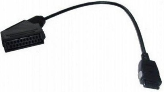 Scart/Mini-Scart-Kabel schwarz