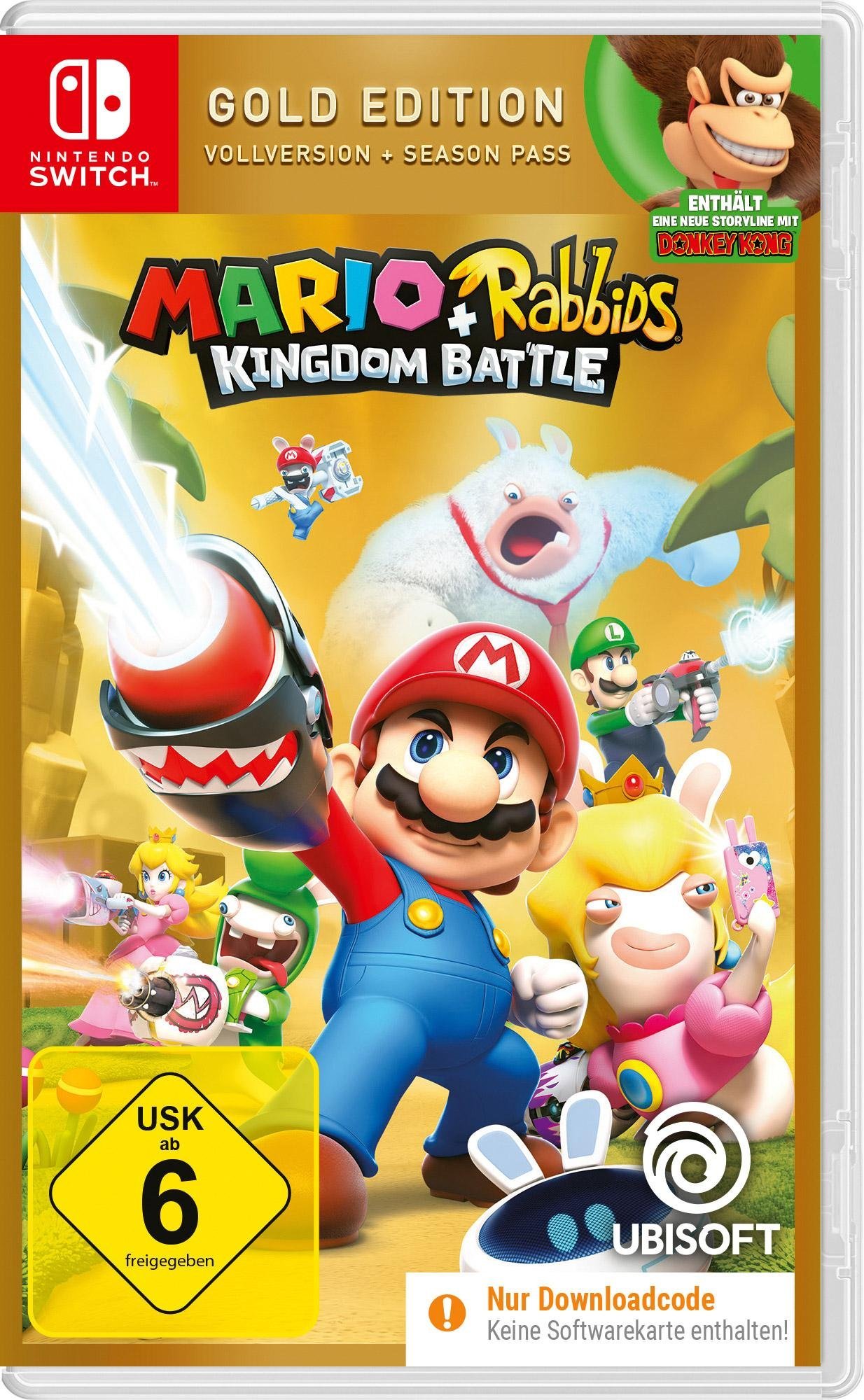 Mario & Rabbids Kingdom Battle - Gold Edition Nintendo Switch-Spiel