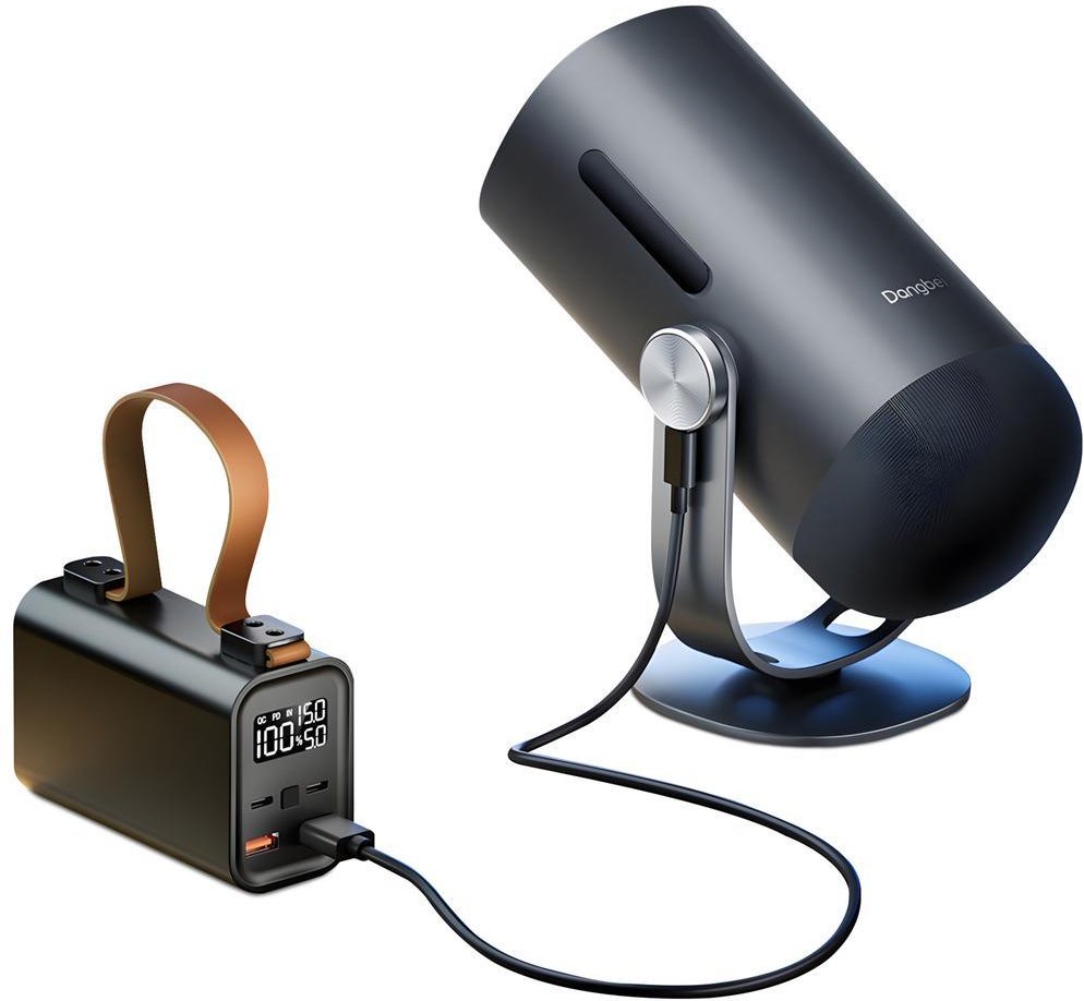 Freedo Portable Smart Projector + PowerBank Bundle Beamer