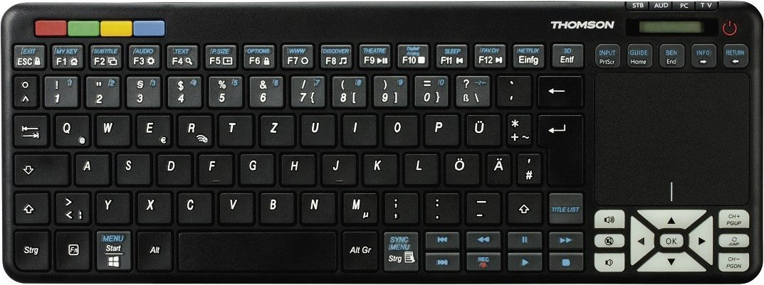 Thumbnail - ROC3506 4in1-Universal-Smart-TV-Fernbedienung für Sony, STB, Audio, PC (132700)