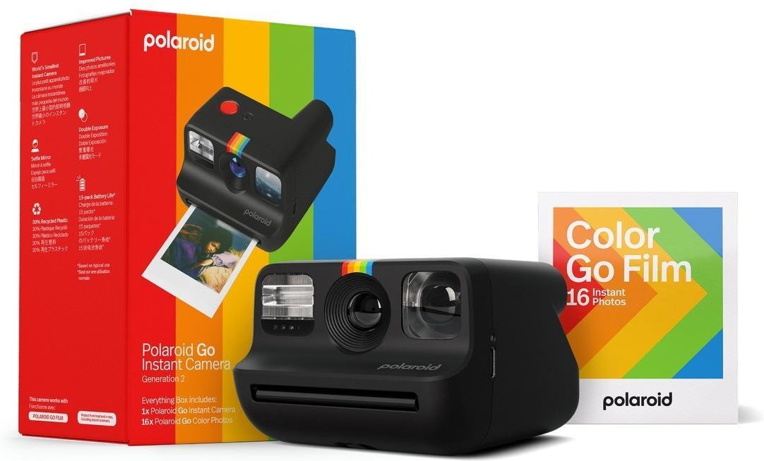 Everything Box Polaroid Go Gen2 schwarz Sofortbildkamera