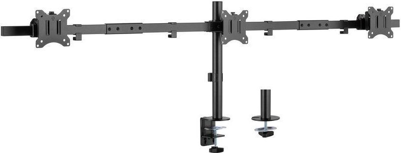 17"-32" Dreifach schwenkbare Monitor-Schreibtischhalterung