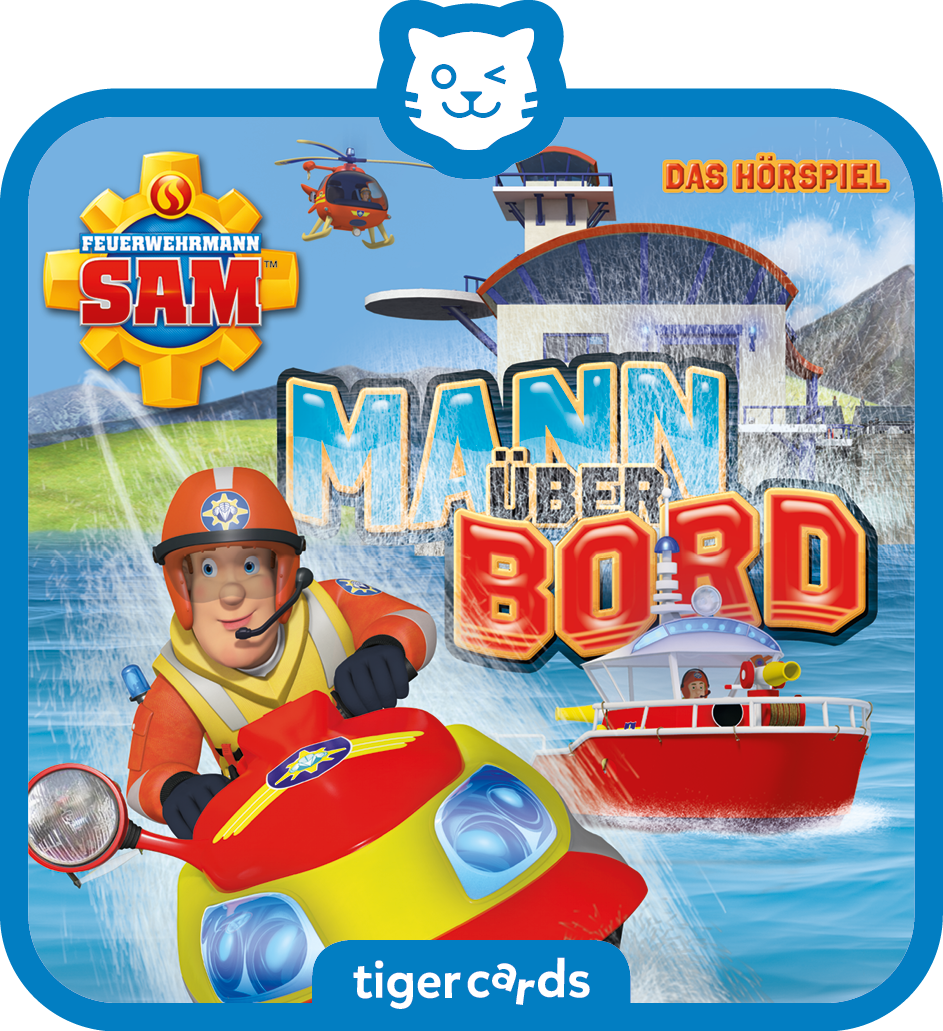 tigercard Feuerwehrmann Sam - Mann über Bord
