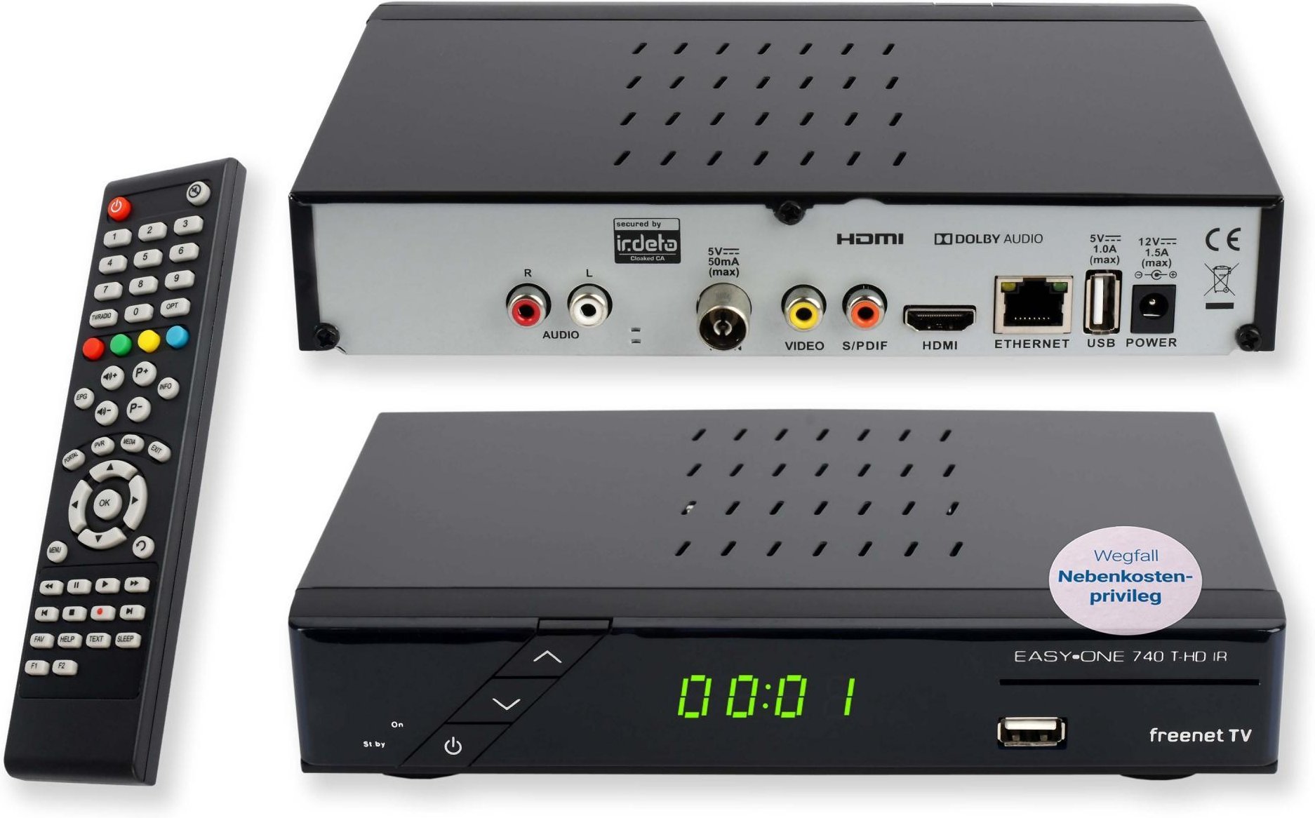 SET-One Easy One 740 HD DVB-T2-Receiver