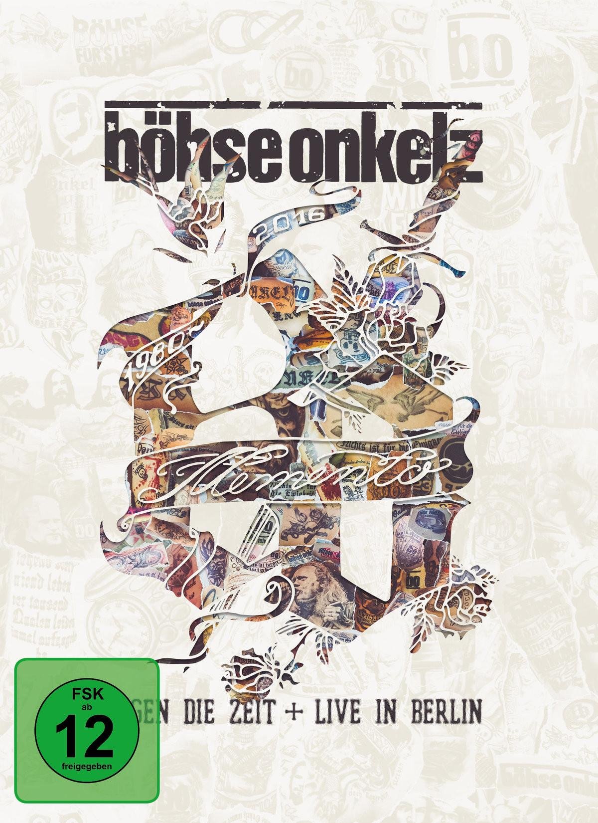 Musik DVD Böhse Onkelz - Memento - Gegen die Zeit + Live in Berlin